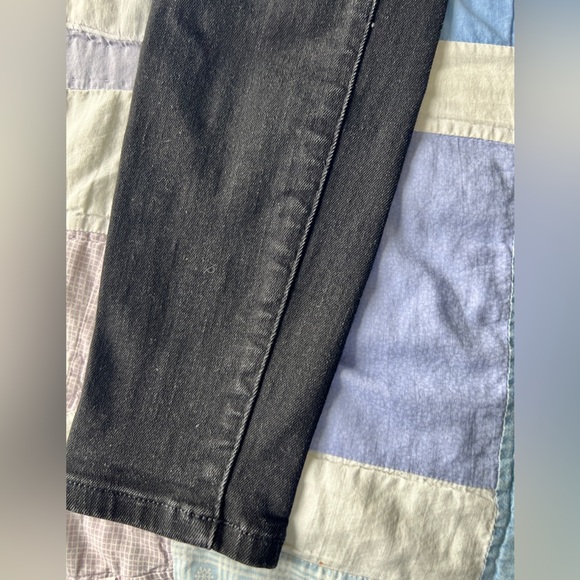 Everlane Womens Black High Rise Cotton Emo Punk Casual Skinny Jeans 26 Regular - Picture 3 of 12